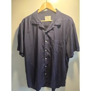 La Paz 100% Tencel (Lyocell) Camp Collar Short Sleeve Shirt with Pocket Size XXL